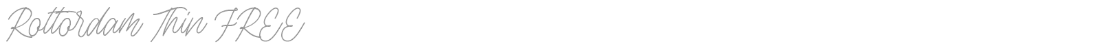 Rottordam font preview